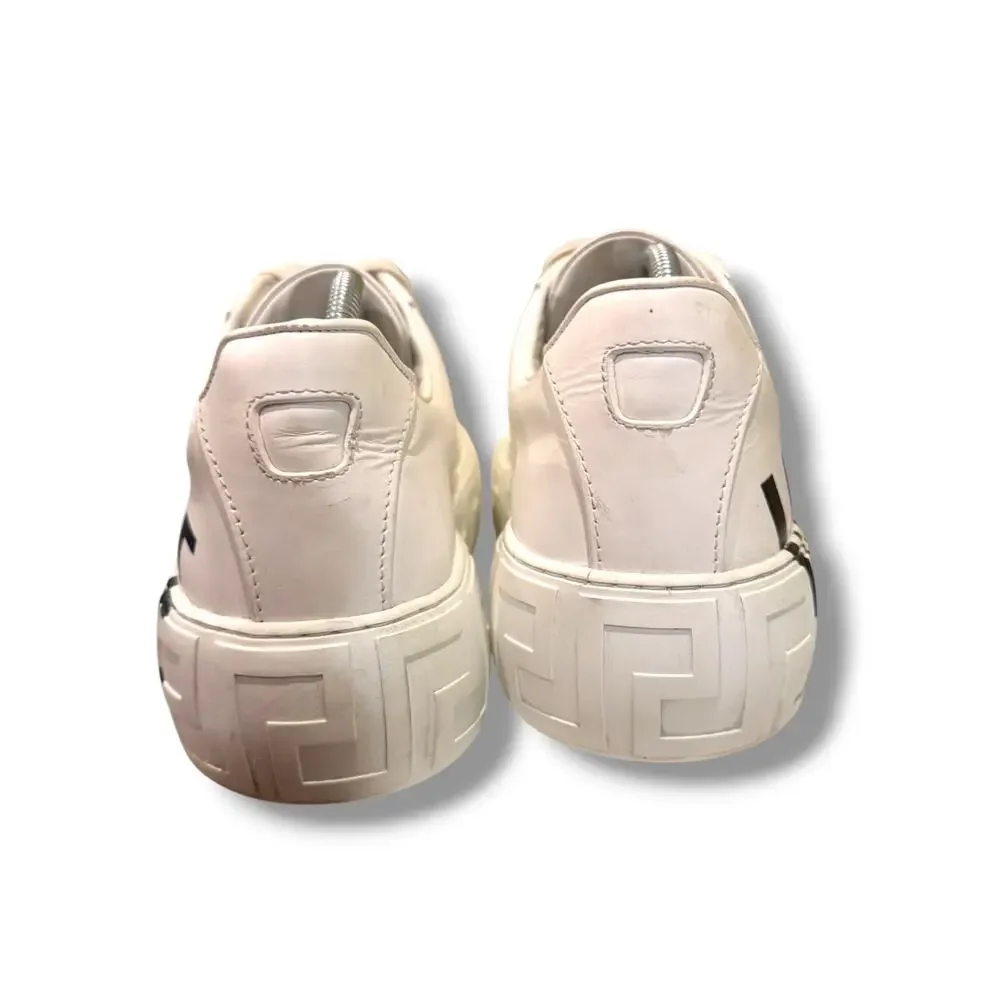 Versace Greca Logo Low Top Sneakers ‘White’ | Size 43EU(10US)